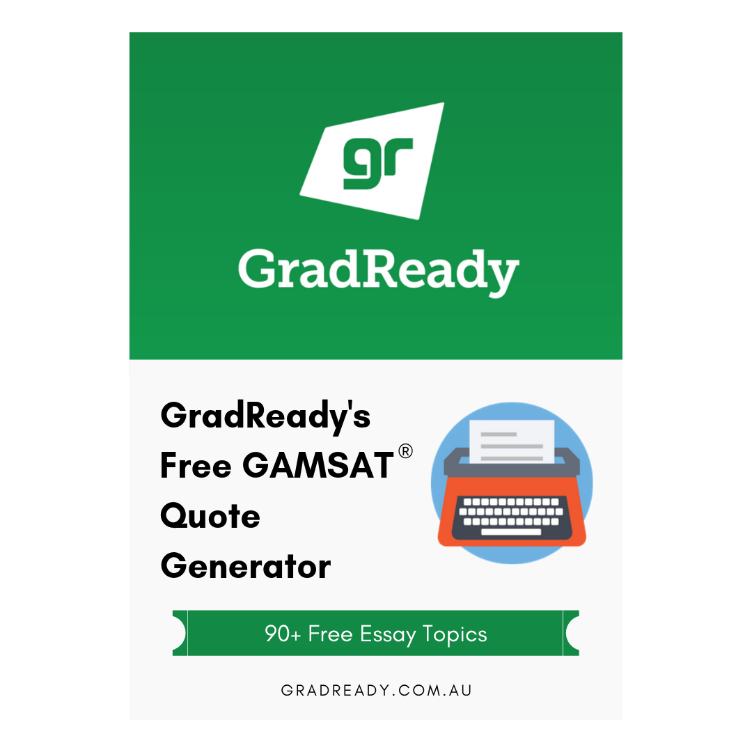 gamsat essay book